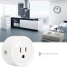 WIFI Smart Plug,ZTHY Wireless Timing Function MINI Socket Outlet Compatible with Amazon Alexa Echo , Google home and IFTTT for Voice Control, No Hub Required,Remote Control your Devices from Anywhere